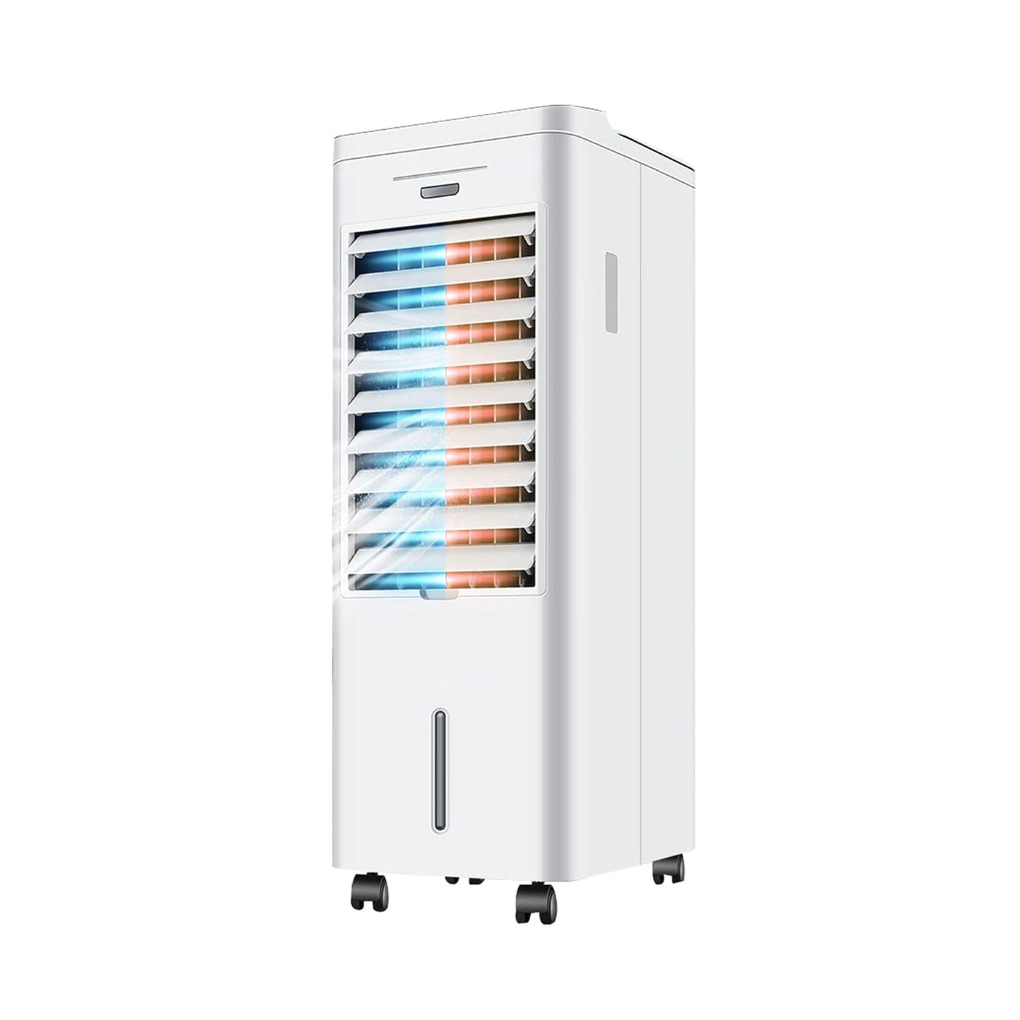 Warm and Cold Tower Fan with 7L Capacity Water Tank Include Ice Crystal Boxes Oscillating with Remote Control and Touch Control 3 Speed Setting