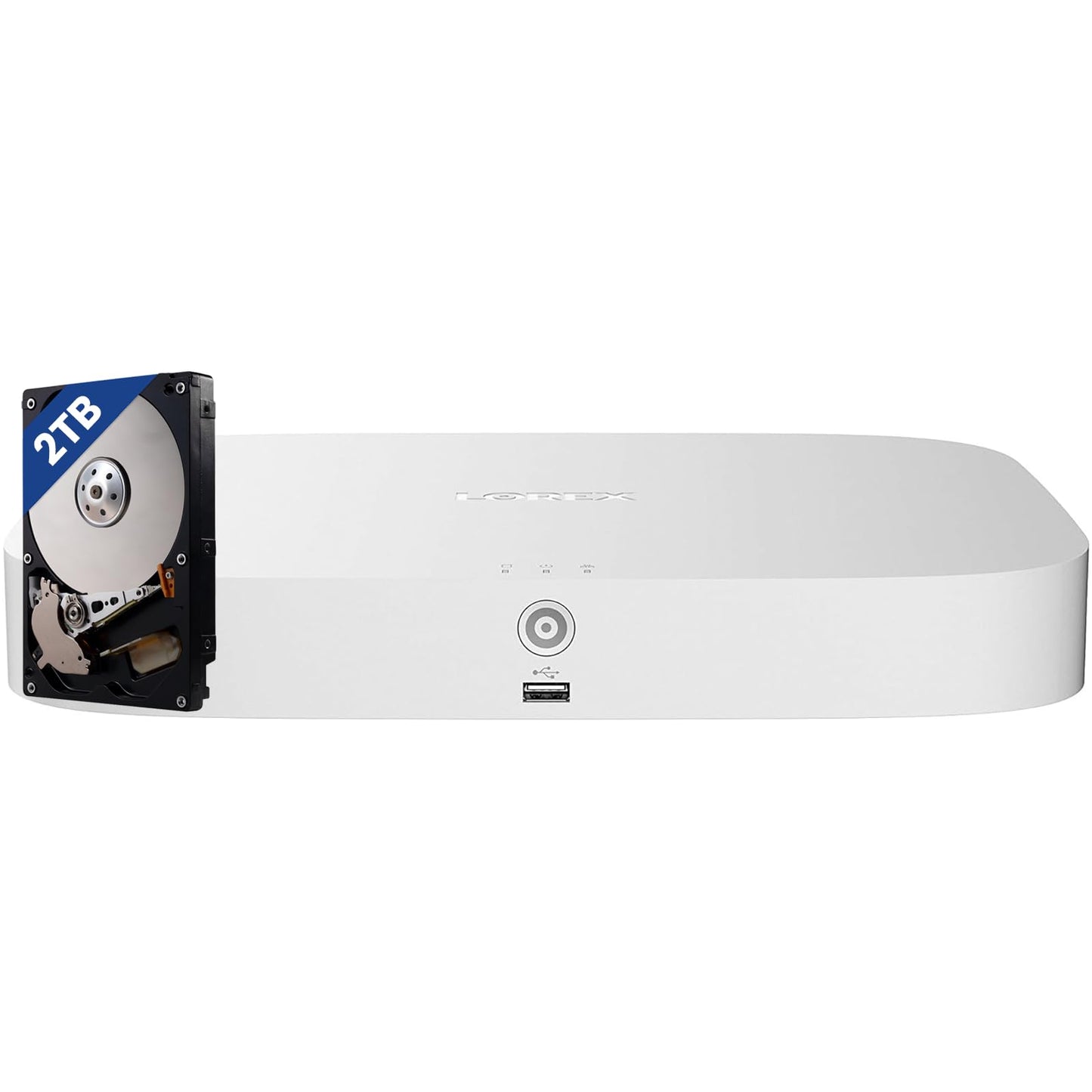 Lorex 4K 8-Channel 2TB Network Video Recorder (NVR) with Smart Motion Detection, Voice Control and Fusion Capabilities