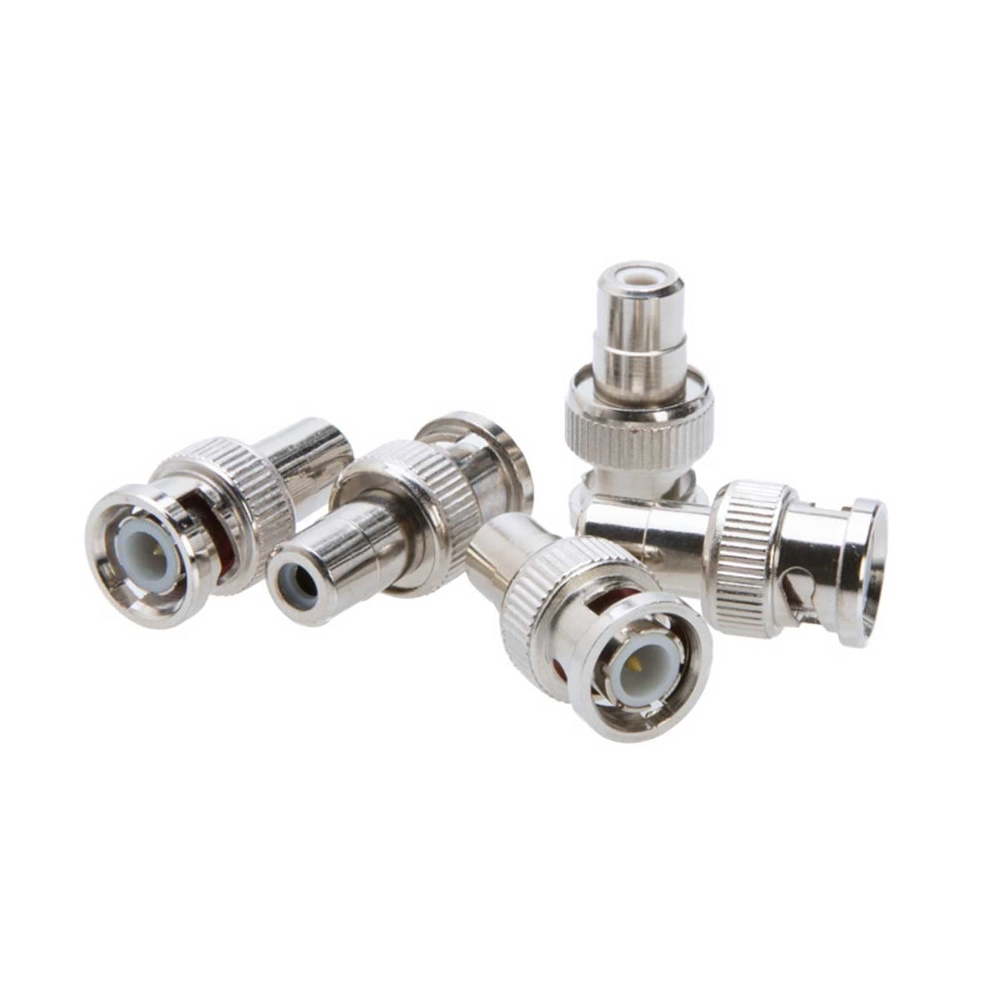 Cctv4Less BNC Male to RCA Female Adapter Straight Connector for CCTV Security Camera, Coaxial RG6 Coupler (20)