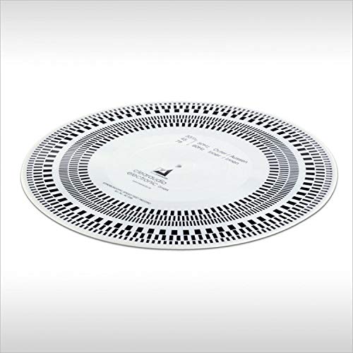 Clearaudio Stroboscopic Speed Test Record with Break-in Groove - AC038