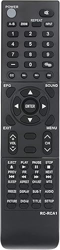 Replaced Remote Control fit for RCA LCD LED HDTV TV WD11452 WD12143 WD12372 WD11392 WD12422 WD12192 WD11442 WD12101 WD12492 WD12021 46LB45RQ