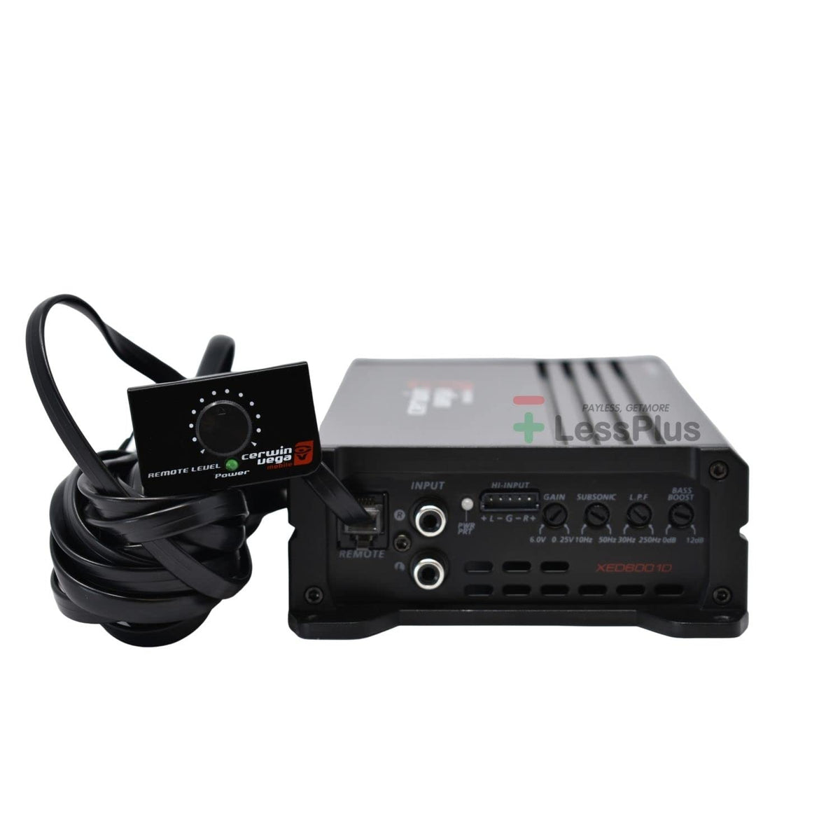 Cerwin-Vega XED Series Monoblock Amp 600W Max Class D 1 Channel XED6001D