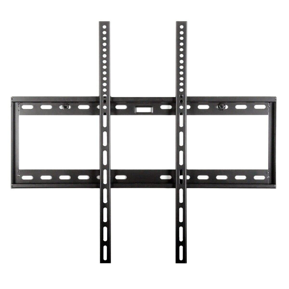 VideoSecu Mounts Ultra Slim Low Profile TV Wall Mount for Most 32 to 75 Inch TV Fit 16" 18" 24" Stud with Loading Capacity 165lbs Max Vesa 600 x 600mm
