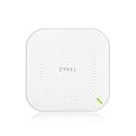 Zyxel WiFi 6 AX1800 Wireless Gigabit Access Point | Mesh, Seamless Roaming, Captive Portal & MU-MIMO | WPA3 Security | Cloud, App or Direct Management