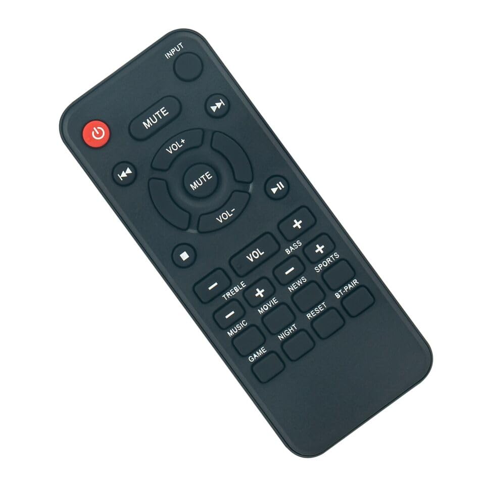 Replace Remote Control Compatible with Nakamichi Pro 2016 Tower Speakers Home Theater System