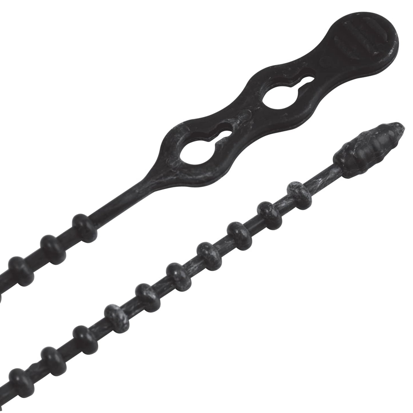 Gardner Bender 8 in. L Black Beaded Cable Tie 40 pk
