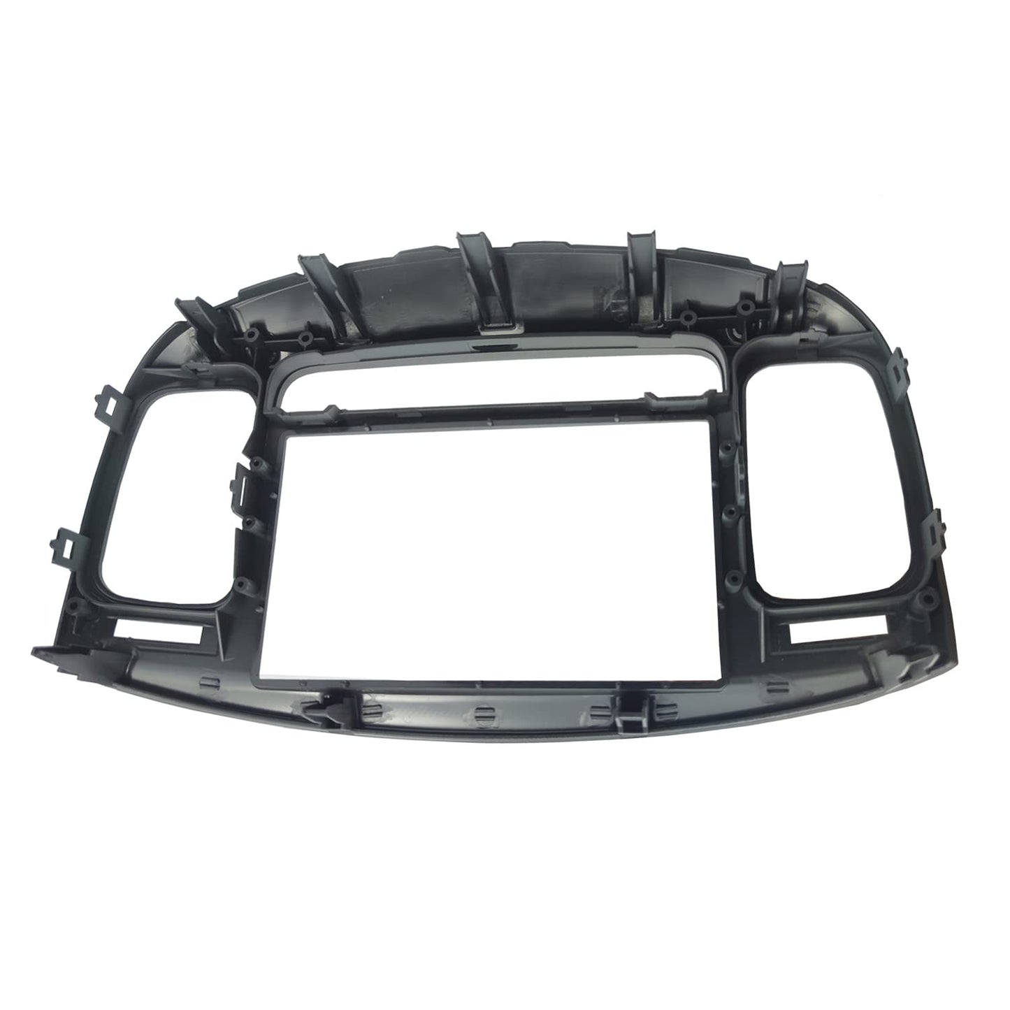 DKMUS Double Din Radio Dash Installation Mount Trim Kit Compatible with Hyundai Accent 2009-2012 Stereo Bezel