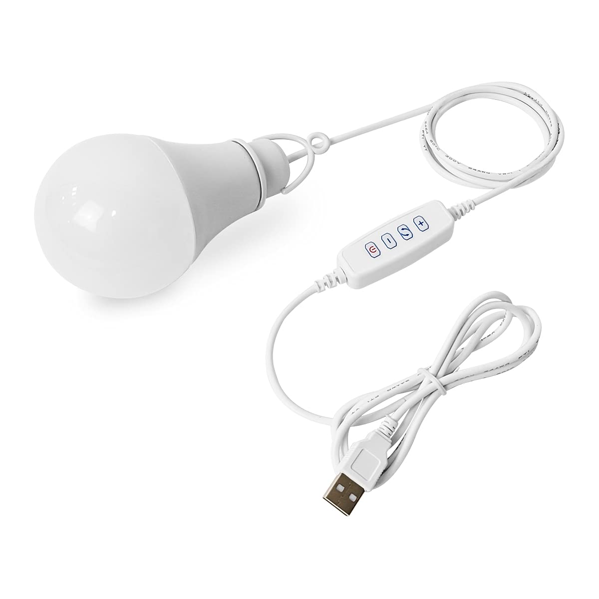 SinKeu 5W LED Bulb - Compatible with G120, G200, G300, G600, R200, E300, HP500S Power Stations | Portable USB Light for Camping, Emergency, Indoor