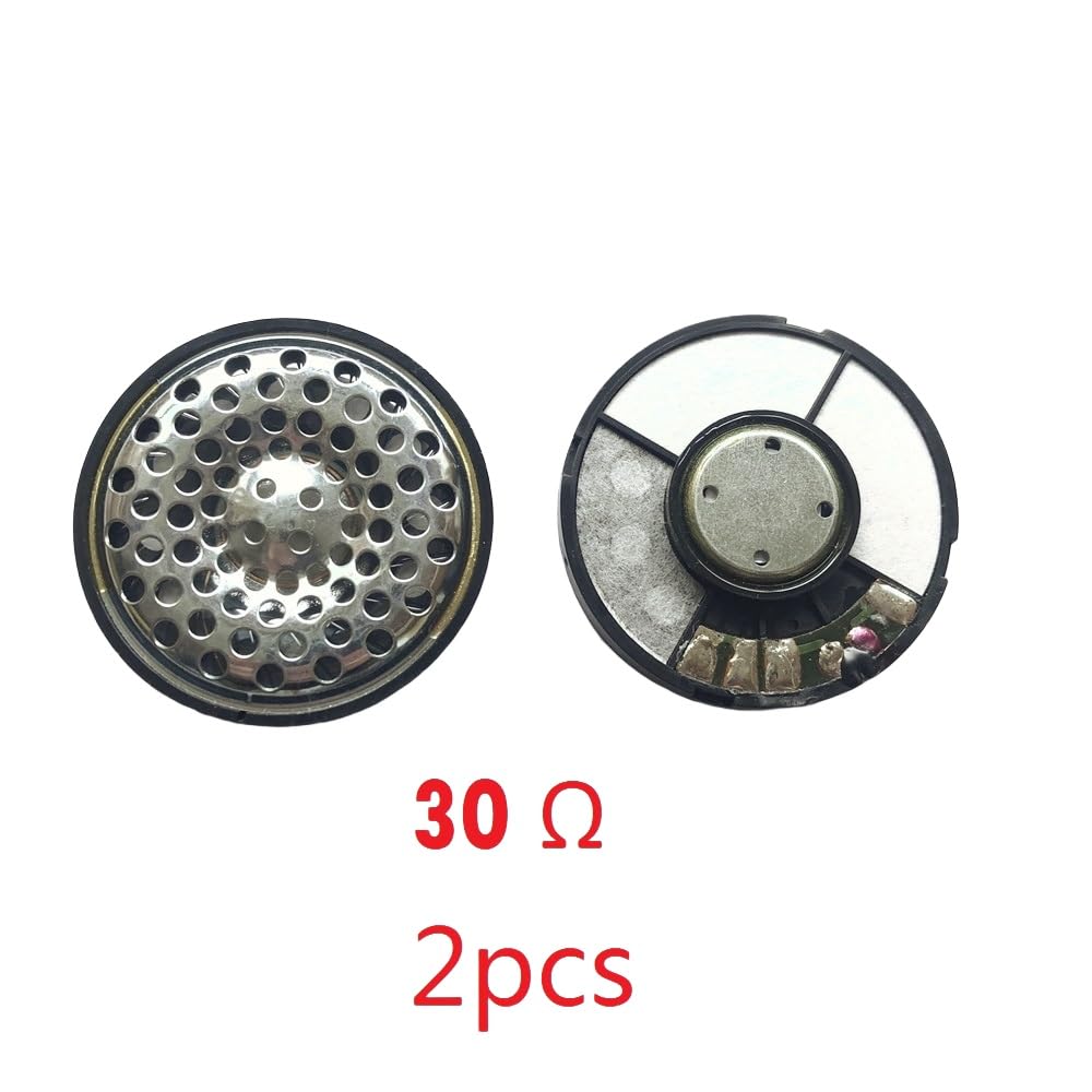 1 Pair 53mm Headphone Speaker Driver 30 ohm for Audio-Technica ATH-AD500X Headphones for HyperX Cloud II III Gaming Headset Replacement Speaker Parts