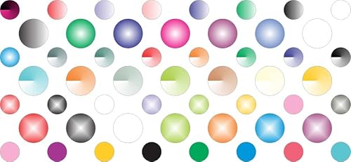 StickerTalk Pastel Camera Dots Webcam Covers, 0.25 in. Dia., 0.375 in. Dia