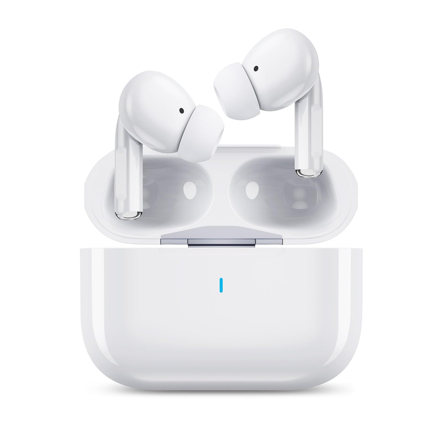 Wireless Earbuds for iPhone, 5.3 Bluetooth Headphones for Apple Earbuds Wireless, ENC Noise Cancelling 40Hrs Playback in Ear Air Buds Pods HiFi Bass…
