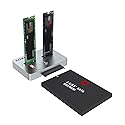 AOKO M.2 Duplicator SATA to NVMe SSD Cloner Docking Staion for NVMe + M.2 NGFF and 2.5" /3.5" SATA SSD/HDD Converter and Reader Bidirectional Offline