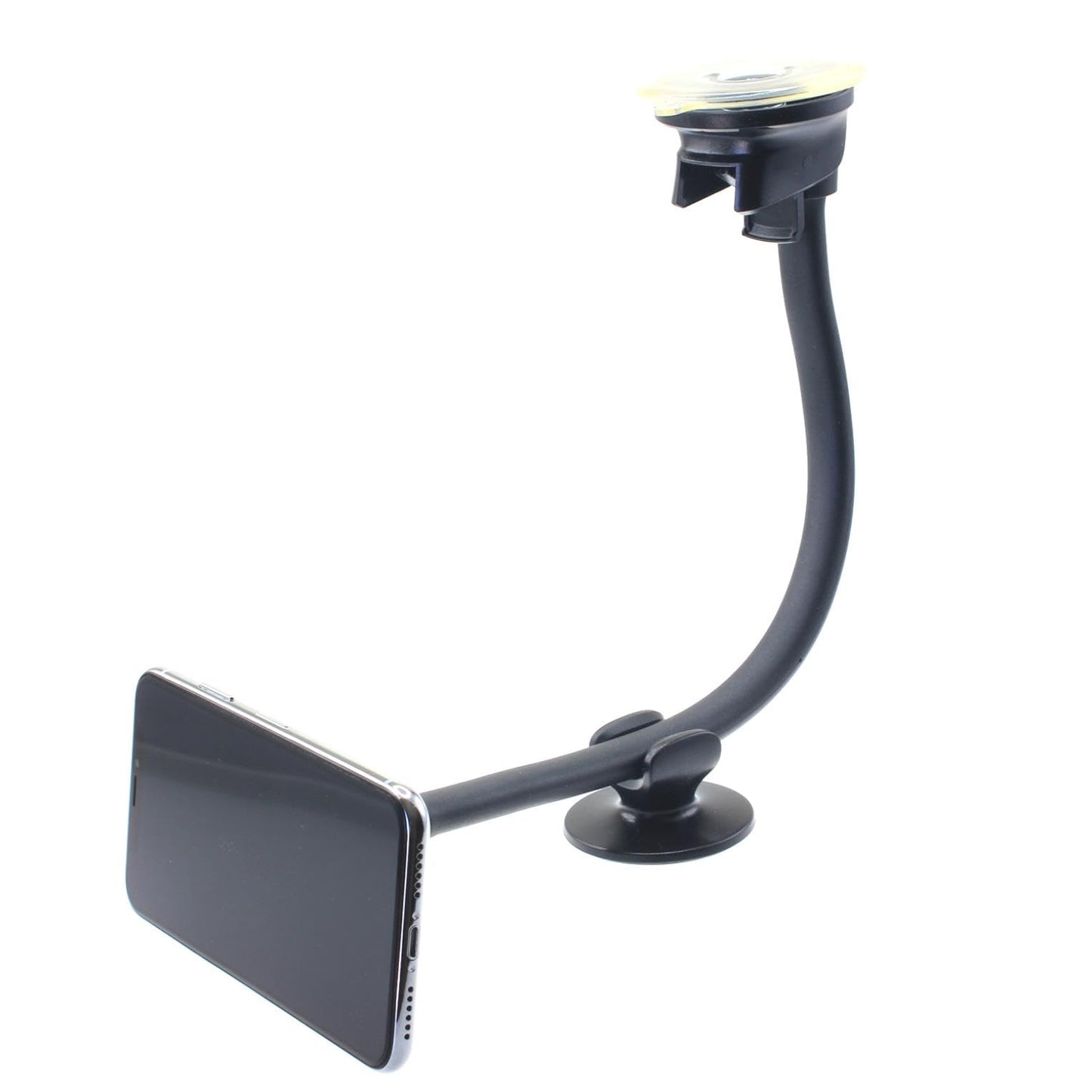 Car Mount Magnetic Holder Compatible with OnePlus 8 Pro/9,9 Pro/10 Pro/11,11R/12,12R, Dash Windshield Strong Grip Long Gooseneck Strong Magnets