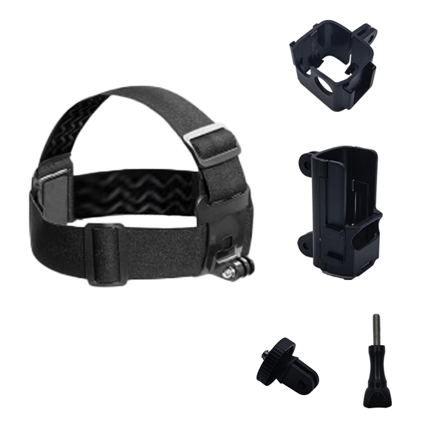 EIOYUMY Head Strap Mount Suitable for Pocket 3,GoPro Hero 13, 12, 11, 10, 9, 8, Insta360 X5, X4, X3,DJI Osmo Action Cameras