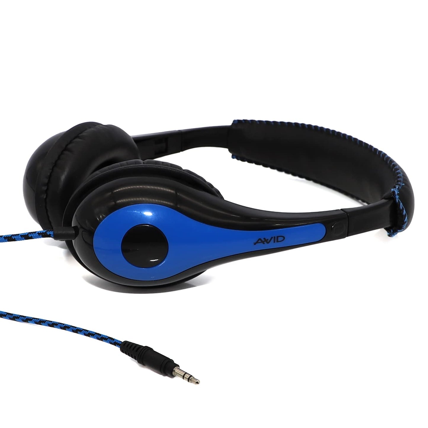 Avid AE-35 Personal Lightweight Stereo Headphone - Blue/Black