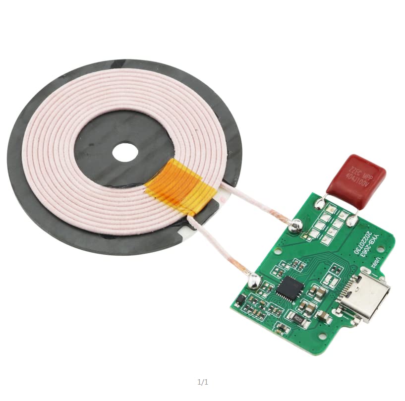 SJZBIN 15W Qi Wireless Charger PCBA Circuit Board with Coil Pad Charging