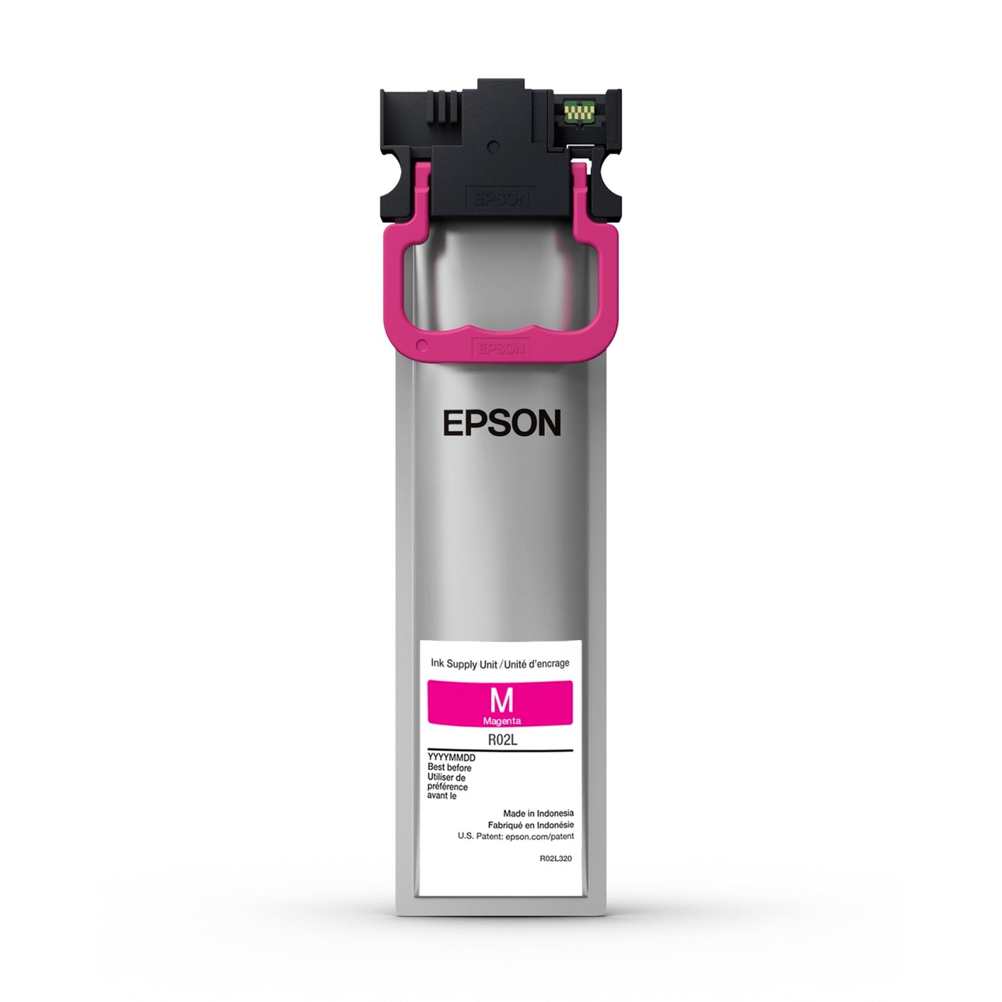 Epson R02L DURABrite Ultra Standard Capacity Magenta Ink Pack (R02L320) Works with Workforce Pro ET-8700