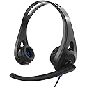 ThinkWrite Technologies / TWT Audio Ergo, TW130 | Premium On-Ear Wired Headset with Noise Reducing Microphone (USB-C Connection), Black