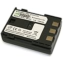 Wasabi Power Battery for Canon NB-2L, NB-2LH, BP-2L5 and Canon DC301, DC310, DC320, DC330, DC410, DC420, Elura 40, 50, 60, 65, 70, 80, 85, 90, EOS