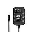 12V 2A 24W DC Power Supply Adapter, AC 100-240V 50-60Hz to 12 Volt 2Amp Transformer, DC 12V Power Cord with 5.5mm x 2.5mm Barrel Connector for CCTV…