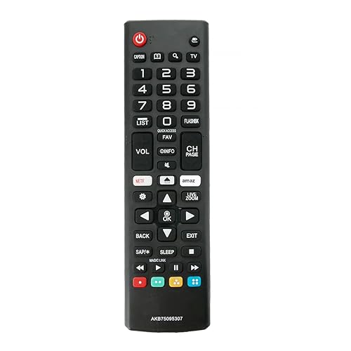 New Replaced Remote AKB75095307 fit for LG TV 60UJ6300 60UJ6050 60UJ6350 65UJ6300 65UJ6050 65UJ6350 43LJ5550-UC 55UJ6050 49LJ5550 55LJ550M 55UJ6350