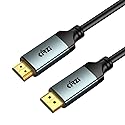 Kirzi 4K DisplayPort to HDMI, 30ft Uni-Directional DP (Source) to HDMI (Display) 1.4 Cable, 4K@30Hz, 2K@60Hz, 1080P Full HD,for DellMonitor, Projector