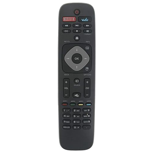 New Remote Control for Philips TV 46PFL3908/F7 46PFL3608/F7 39PFL2908/F7 40PFL4908/F7