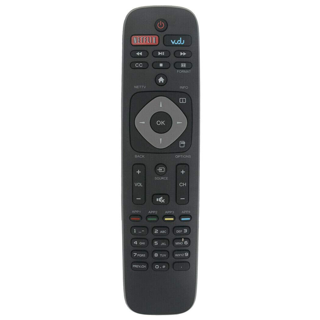New Remote Control for Philips TV 46PFL3908/F7 46PFL3608/F7 39PFL2908/F7 40PFL4908/F7