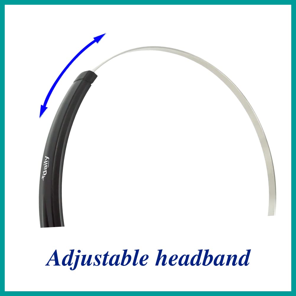 Phone Headset Compatible with Grandstream Yealink Snom Phones Mic Noise Cancellation HD Voice Headphone RJ9 & 3.5mm (CTIA) Adapter