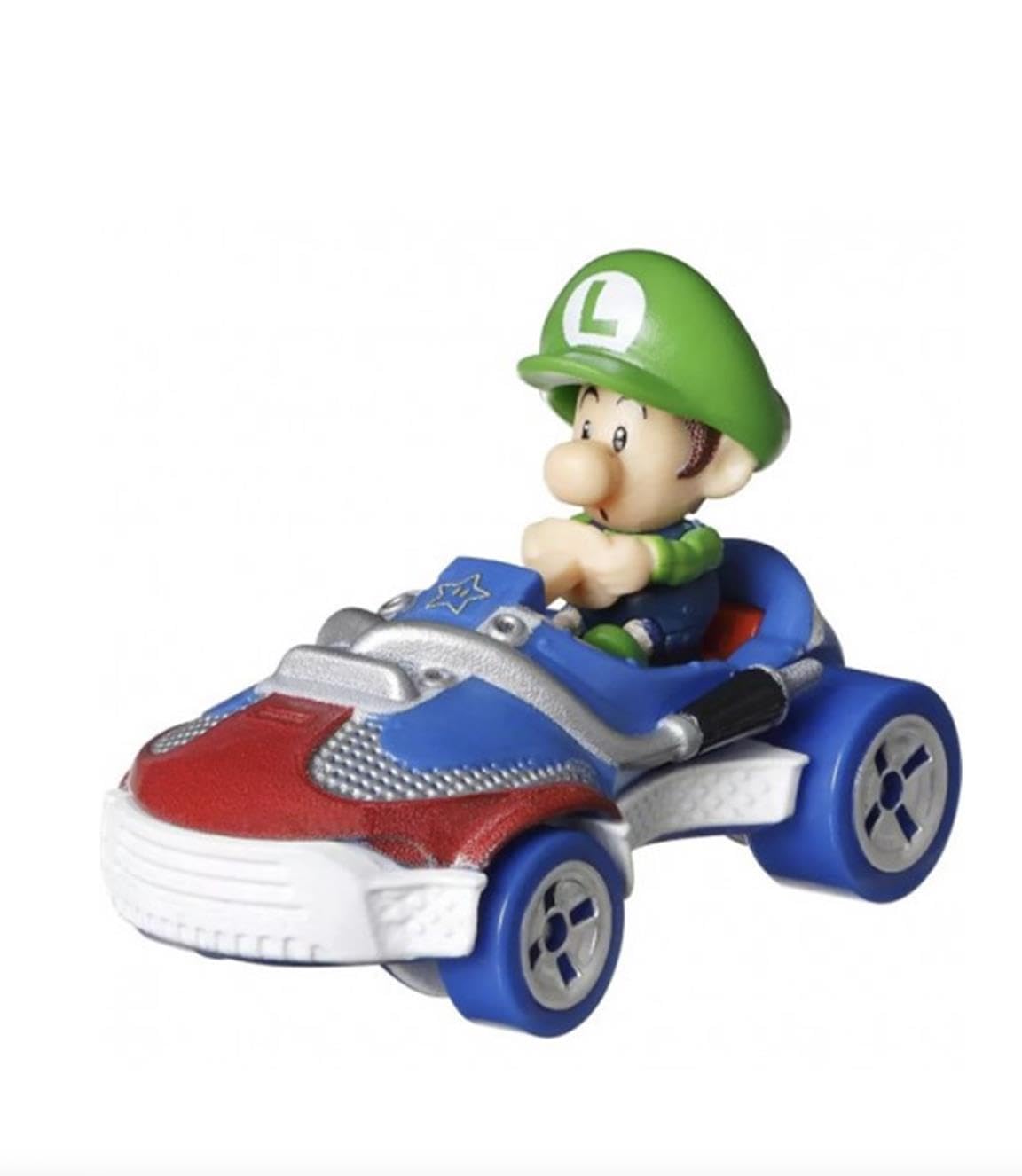 Hot Wheels Mario Kart Baby Luigi Sneeker