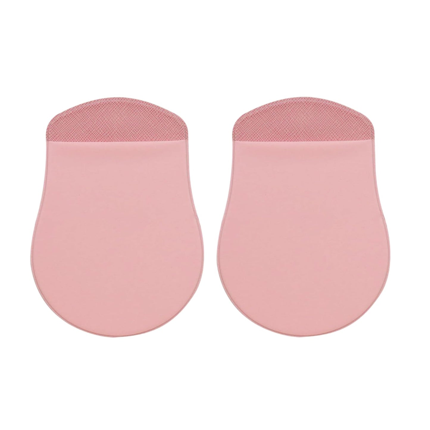 2Pcs Pink Universal Stick-On Mouse Pouch Holder for Sleevefor Laptop Reusable Adhesive Storage Mouse Holder, Cover Office Worker Mouses Storage Bag