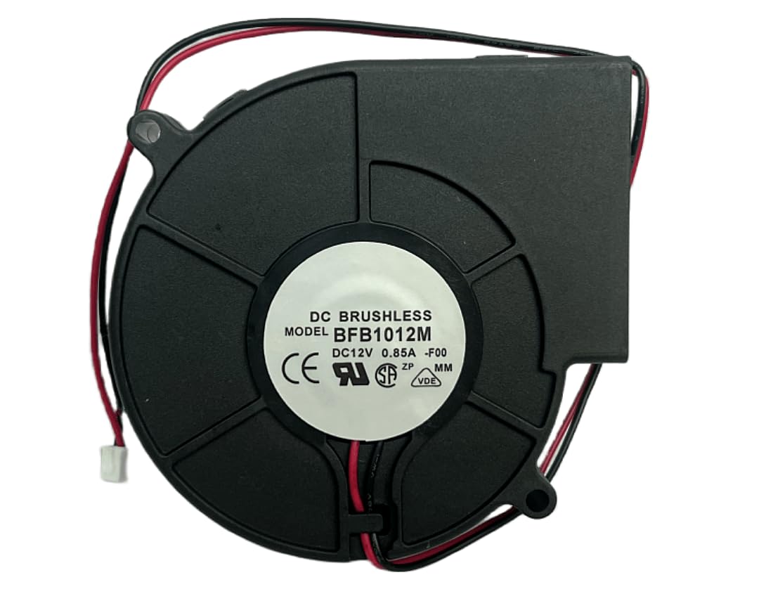 BFB1012M 12V 0.85A 9733 97MM 2-Wire Turbo Blower Cooling Fan