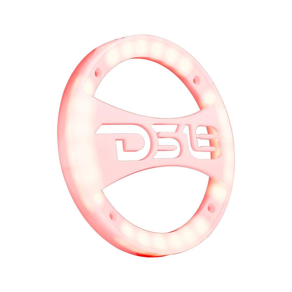 DS18 PRO-GRILL8LGO Grill Speaker Cover Built in RGB Light - 8-Inch, Uv Coating, Scratch Resistant, Protect and Cover Your Speakers (Single)