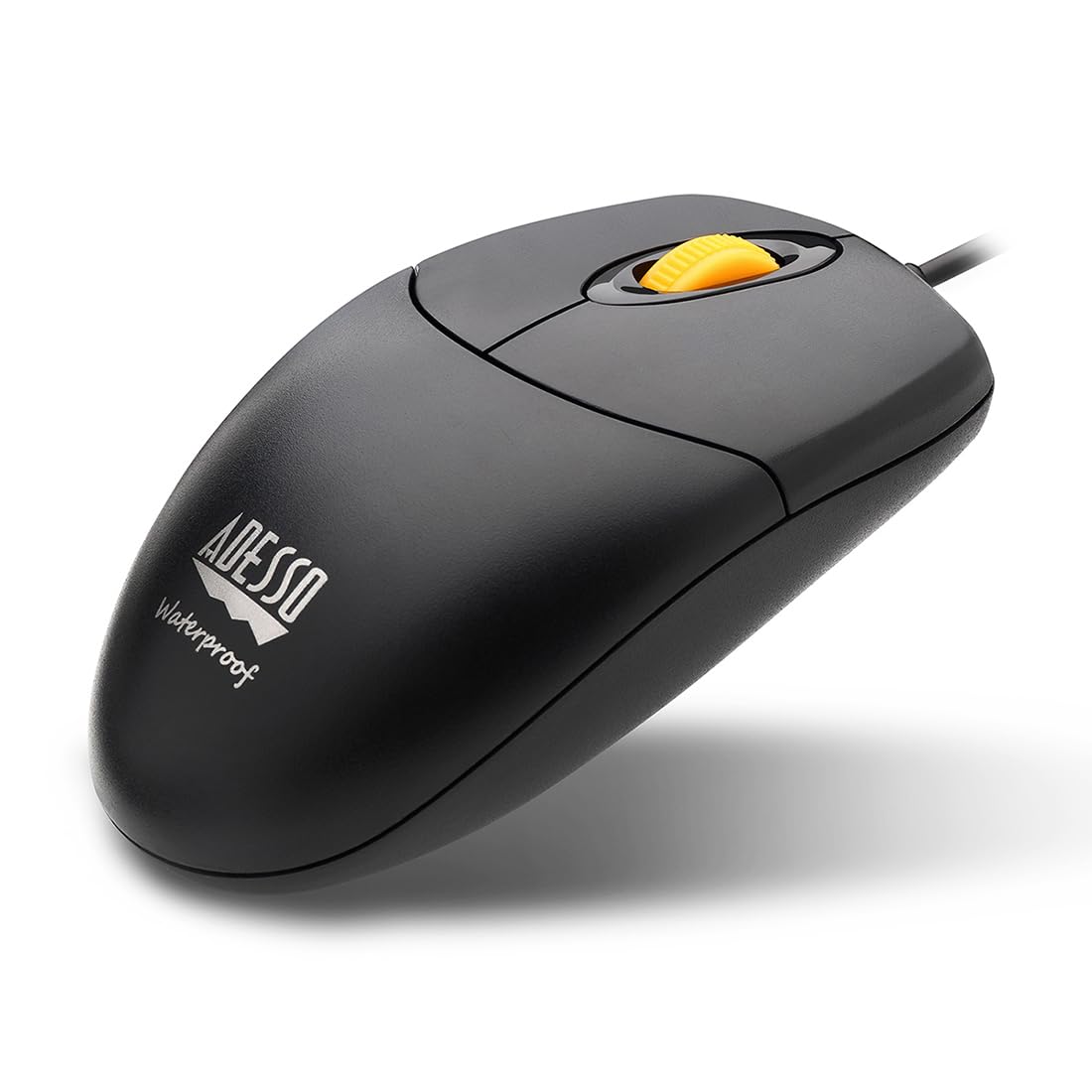 Adesso iMouse W3 Waterproof Wired Optical Computer Mouse IP67