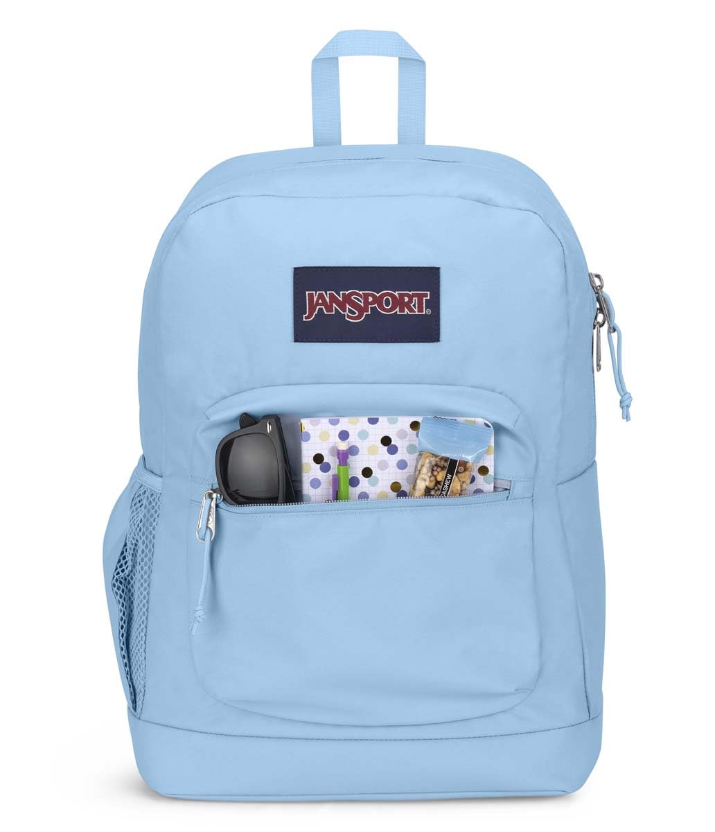 JanSport 26L Cross Town Plus Backpack, Blue Dusk