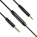 Replacement Headphone Cable for Bose Headset 2.5mm to 3.5mm Male Audio Cable Headphone Aux Cord Compatible with Bose QC25, QC35, QC45, NC700, JBL…