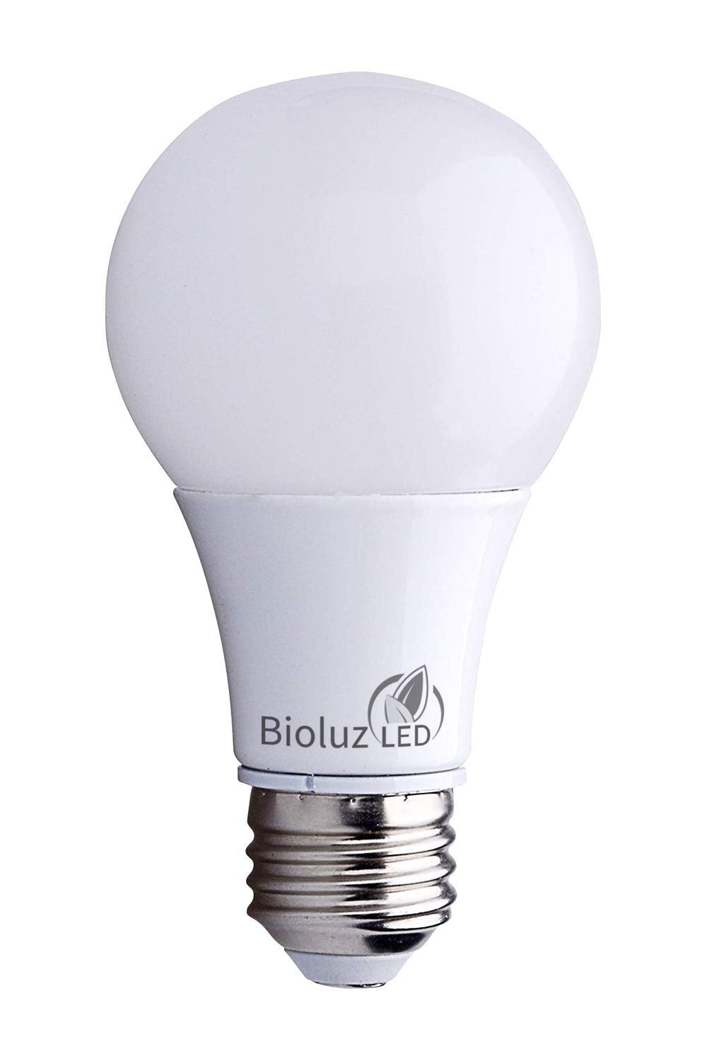 Bioluz LED Lights for Bedroom, Equivalent to 60 Watt Led Bulbs, 2700K Warm White, 9W Non-Dimmable A19 LED Light Bulbs, Home Decor LED Lightbulb, 6