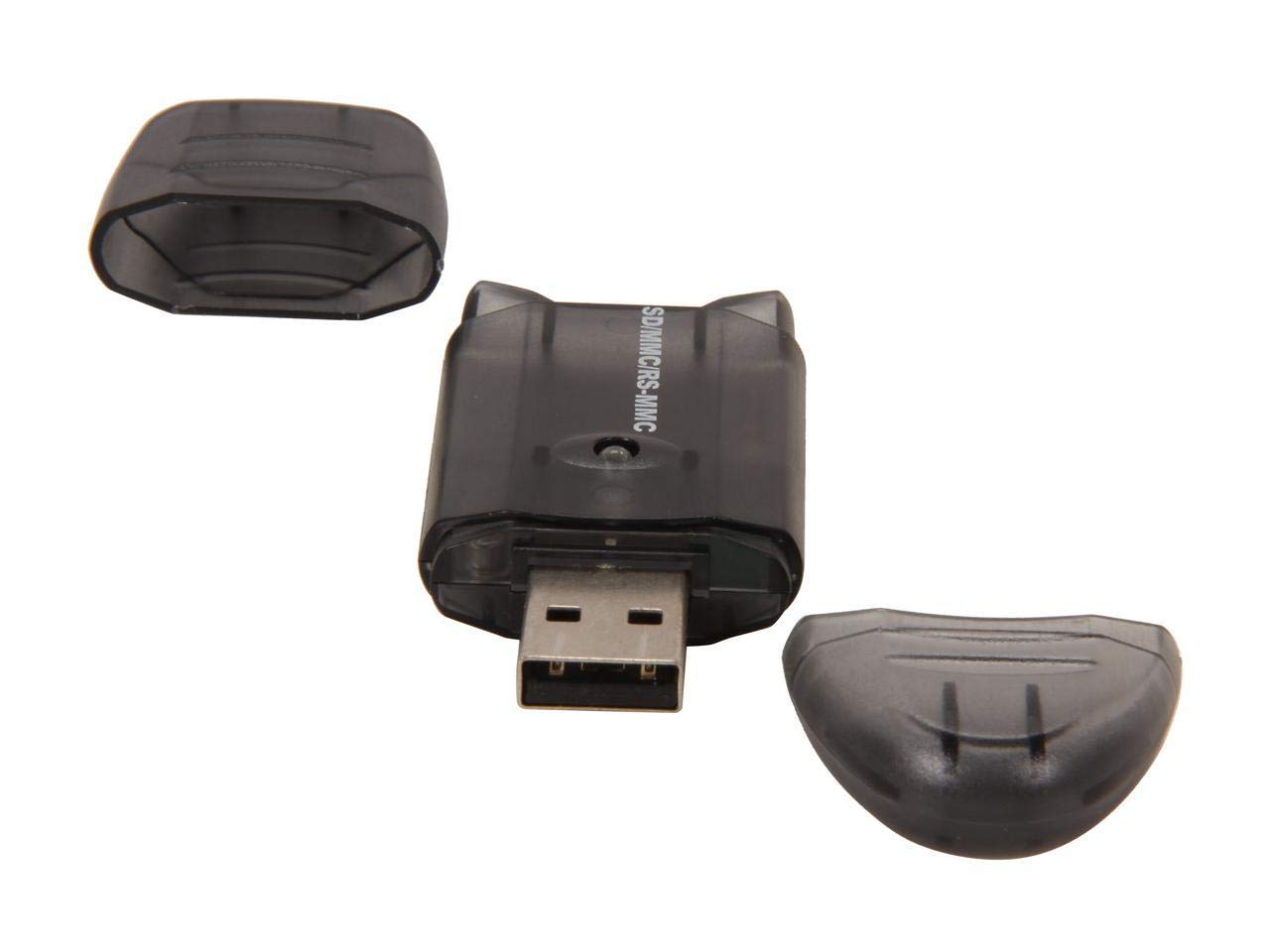 Nippon Labs VCR-339-BK SD Memory Card Reader Supports USB 2.0, Black