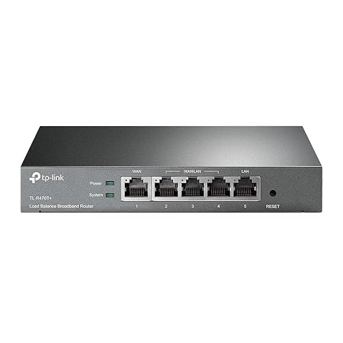 TP-Link Internal Universal Power Supply Load Balance Broadband Router (TL-R470T+)