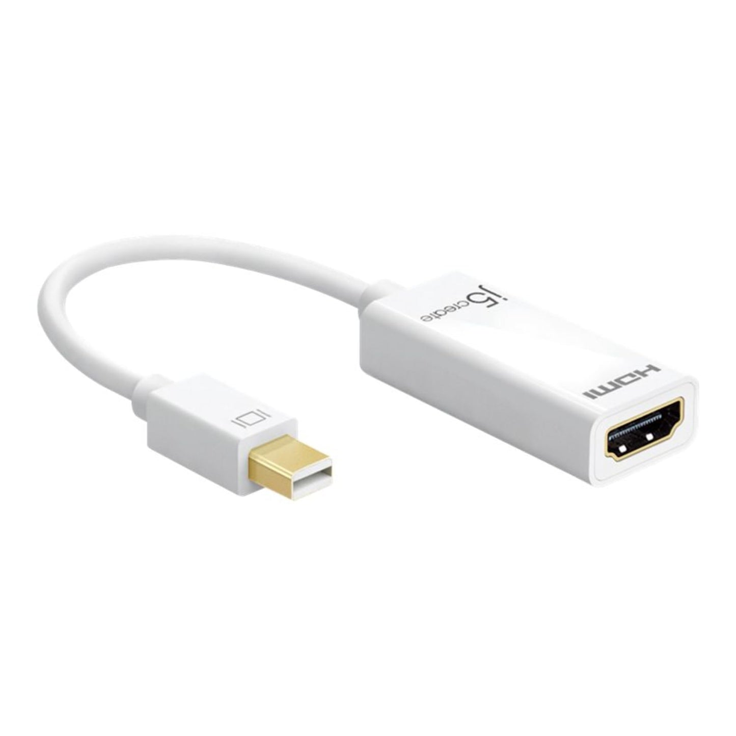 j5create Mini DisplayPort to HDMI™ 4K Converter, JDA159