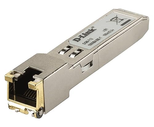 D-Link 1-Port Gigabit 1000Base-T Copper SFP Transceiver - (DGS-712)