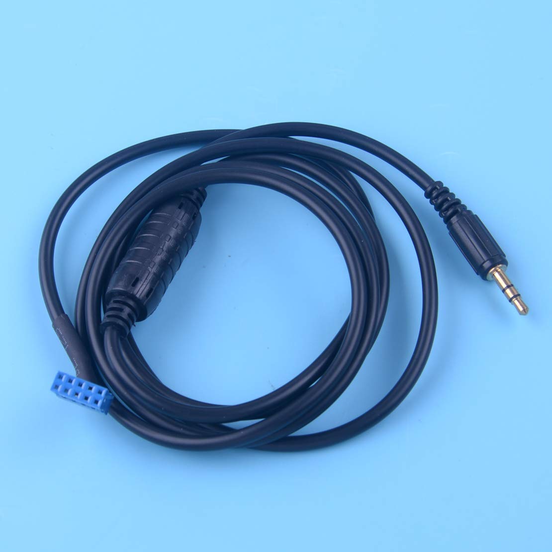 beler 3.5mm Male Interface Adapter AUX Input Mode Cable Fit for BMW 3 Series E46 1998-2006