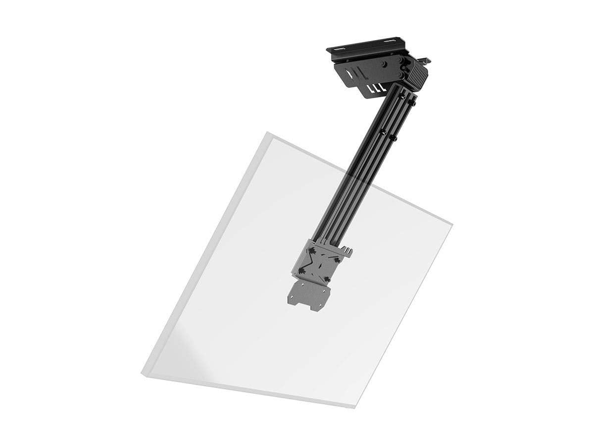 Monoprice Folding Ceiling TV Mount for TVs 10in to 40in, Max Weight up to 66lbs, Max Extension 15.7in, VESA Patterns up to 100x100 - Commercial Series