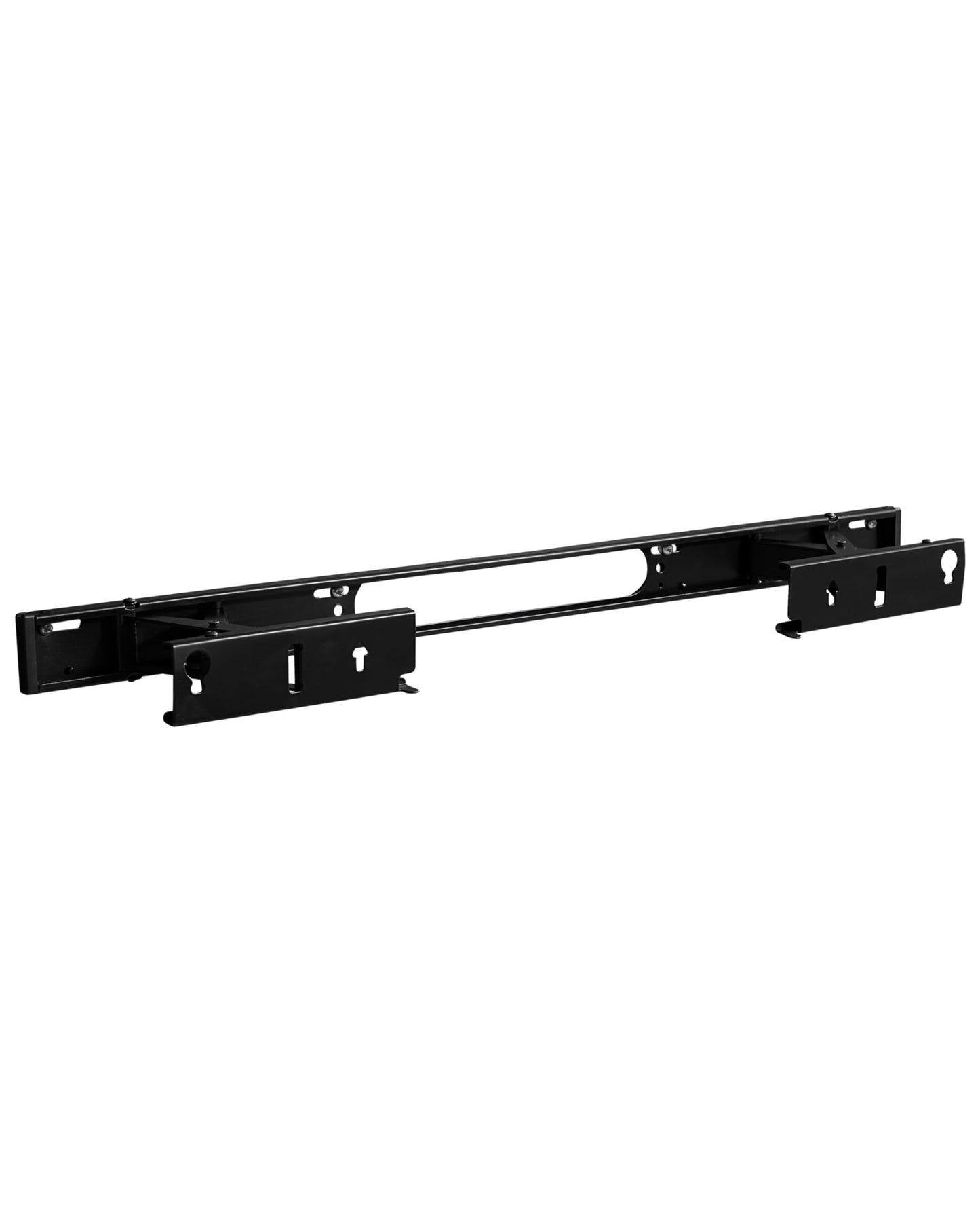 SANUS Extendable Soundbar Wall Mount for Sonos Arc & Sonos Arc Ultra Soundbar - 5” Depth Adjustment Optimized for Dolby Atmos - Black Speaker Mount