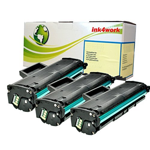 INK4WORK 3 Pack DB1160 Compatible Toner Cartridge for Dell B1160, B1160w, B1163w, B1165nfw (331-7335, HF442) (3 Pack Black)