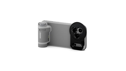 Tilta Khronos Lite Handheld Kit Compatible with iPhone 17 Pro Max - Light Gray | Case with Kickstand | Bluetooth Control Handle | 58mm Filter Tray |