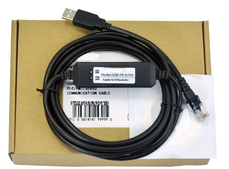 Ailsa Hexi USB-FR-D700 for FR-E700 FR-D700/740 Inverter Debugging Cable USB Interface Download Cable Normal 3 metres