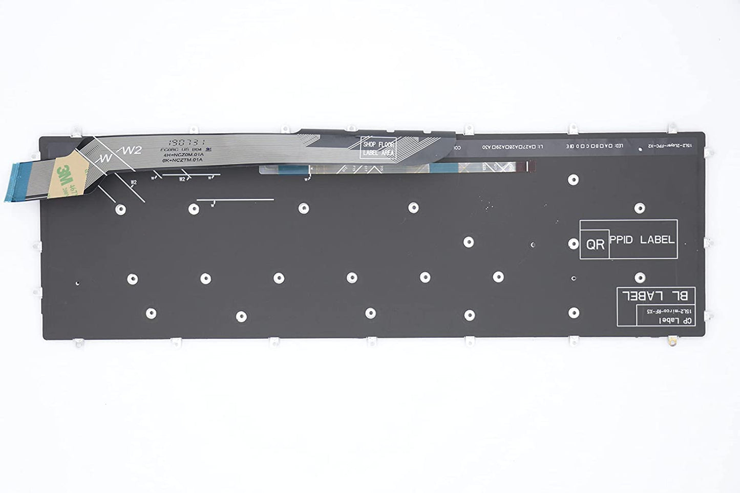 Laptop Keyboard,US English,Red Backlit,No Keyboard Trim,Replacement Compatible with Dell G7 7588 7590 7790, G5 5587 5590, G3 3579 3779 3590 Series