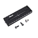 iShoot Quick Release Plate Compatible with Large Camera w/Battery Grip Canon 1DX II 1DX 1Ds Nikon D6 D5 D4 D3 D3S D3X D2X D2H D1 D1X D1H &Arca Fit