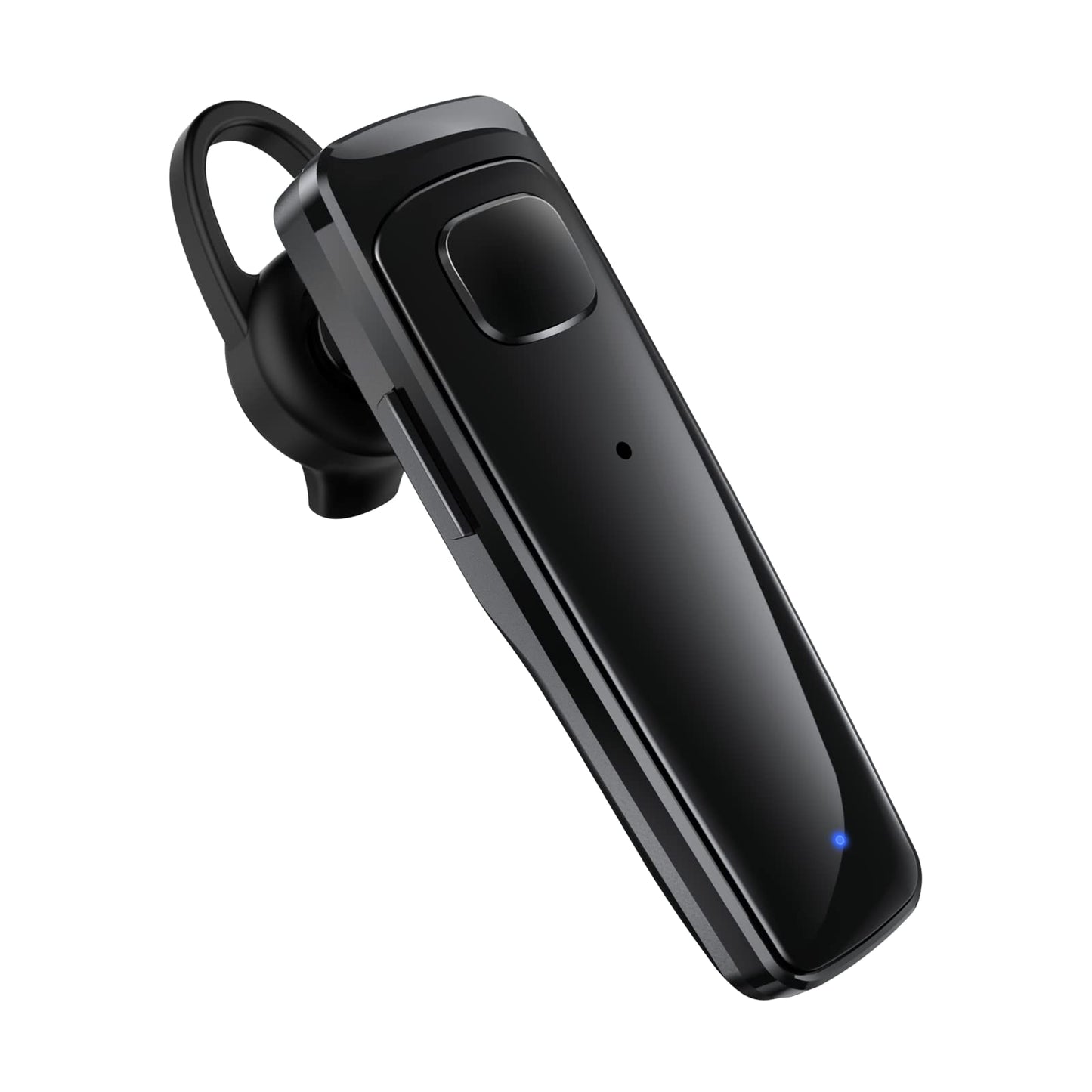 ADADPU Bluetooth Headset - V5.0 Wireless Handsfree Earpiece Built-in Dual Mic Noise Cancelling, 10 Days Standby 16Hrs HD Talktime Ultralight Headset